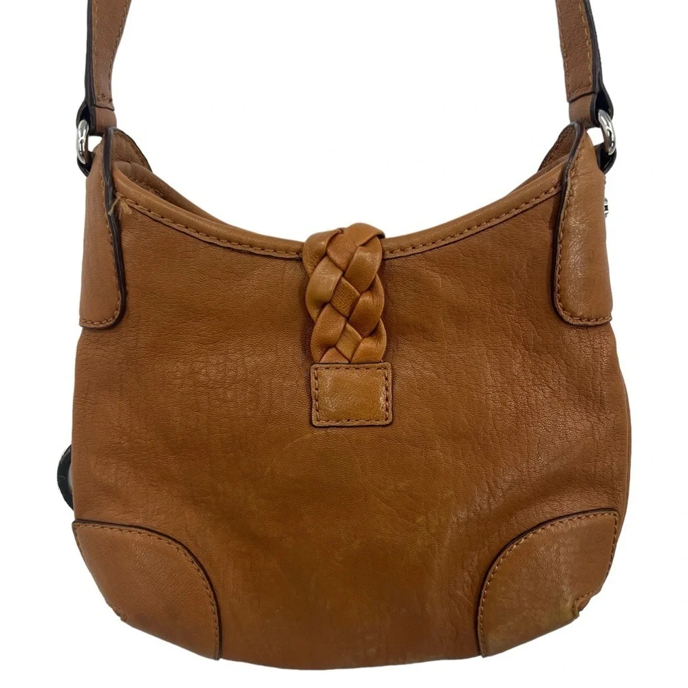 Vintage Y2K Michael Kors Crosby cognac, Large leather bag